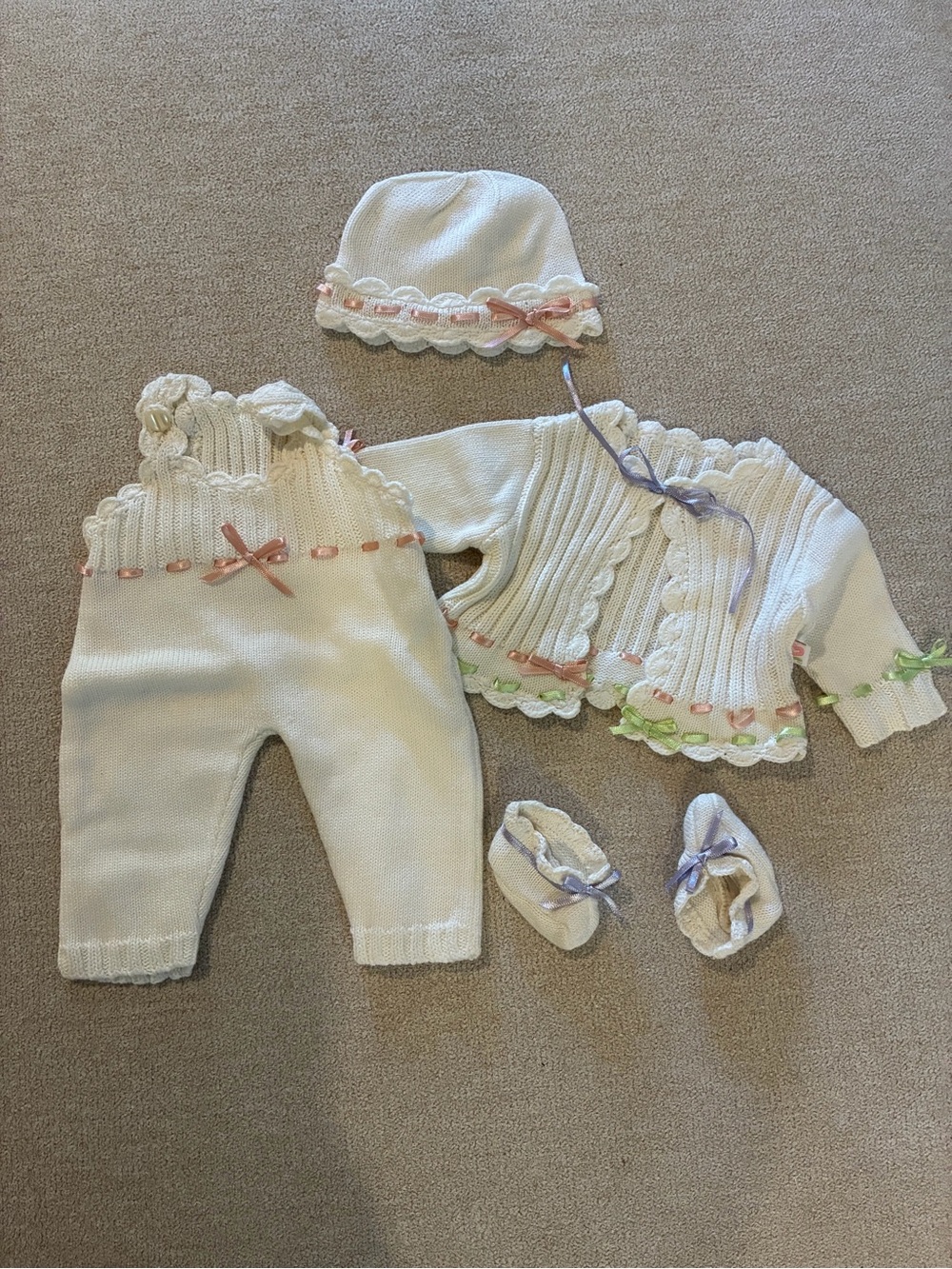 Bitty Baby Knit Outfit Set